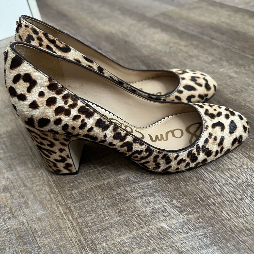 Sam Edelman Animal Print Heels